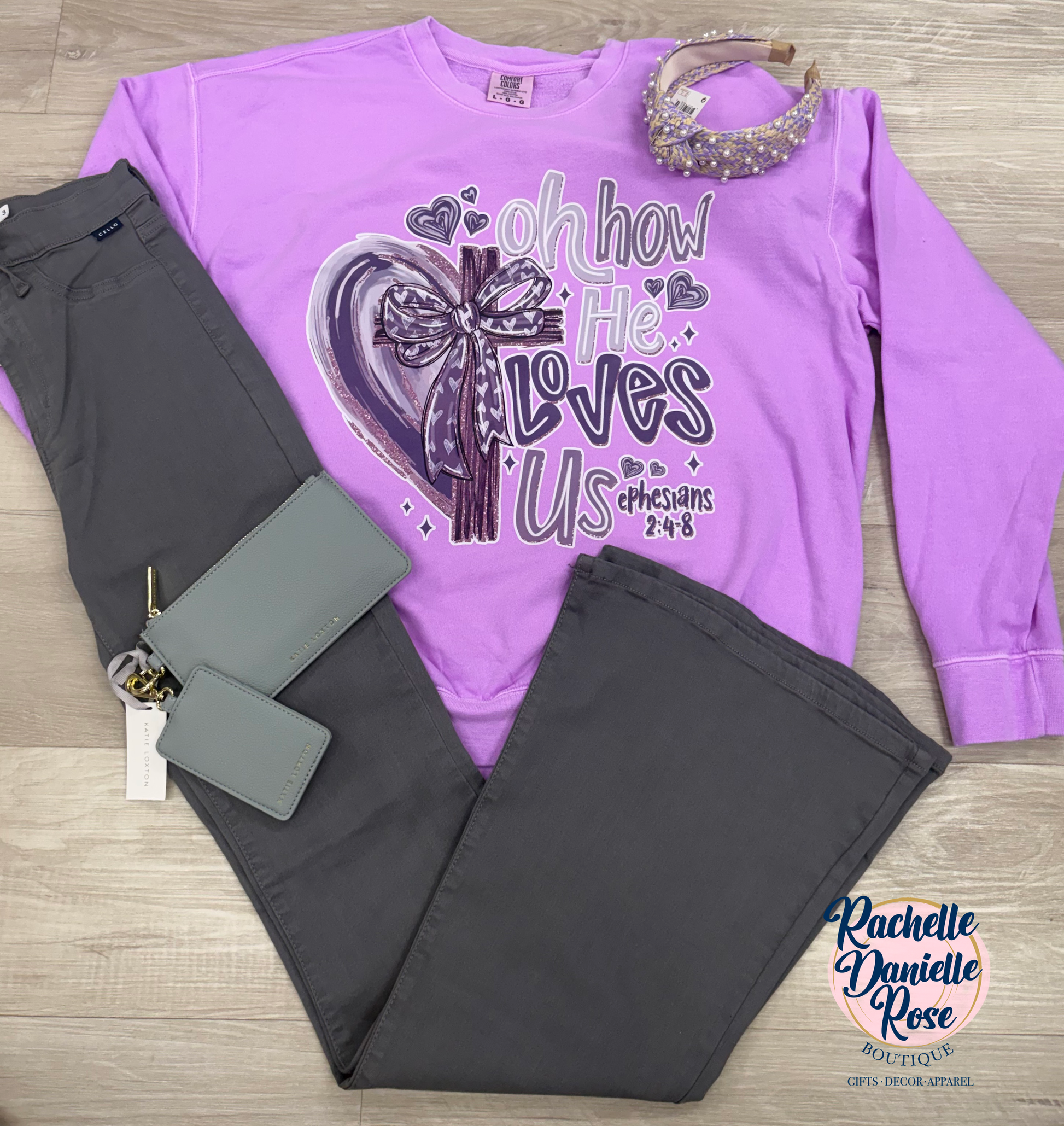 Oh How He Loves Us Crewneck Sweatshirt