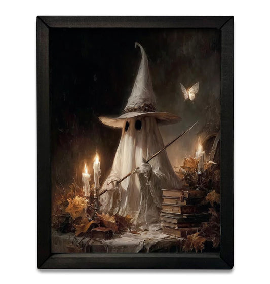 Enchanted Ghost Spells Box Frame- 12x16