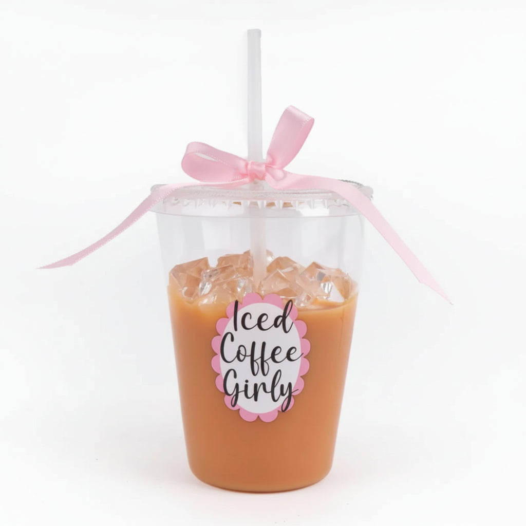 Iced Coffee Glass Ornament