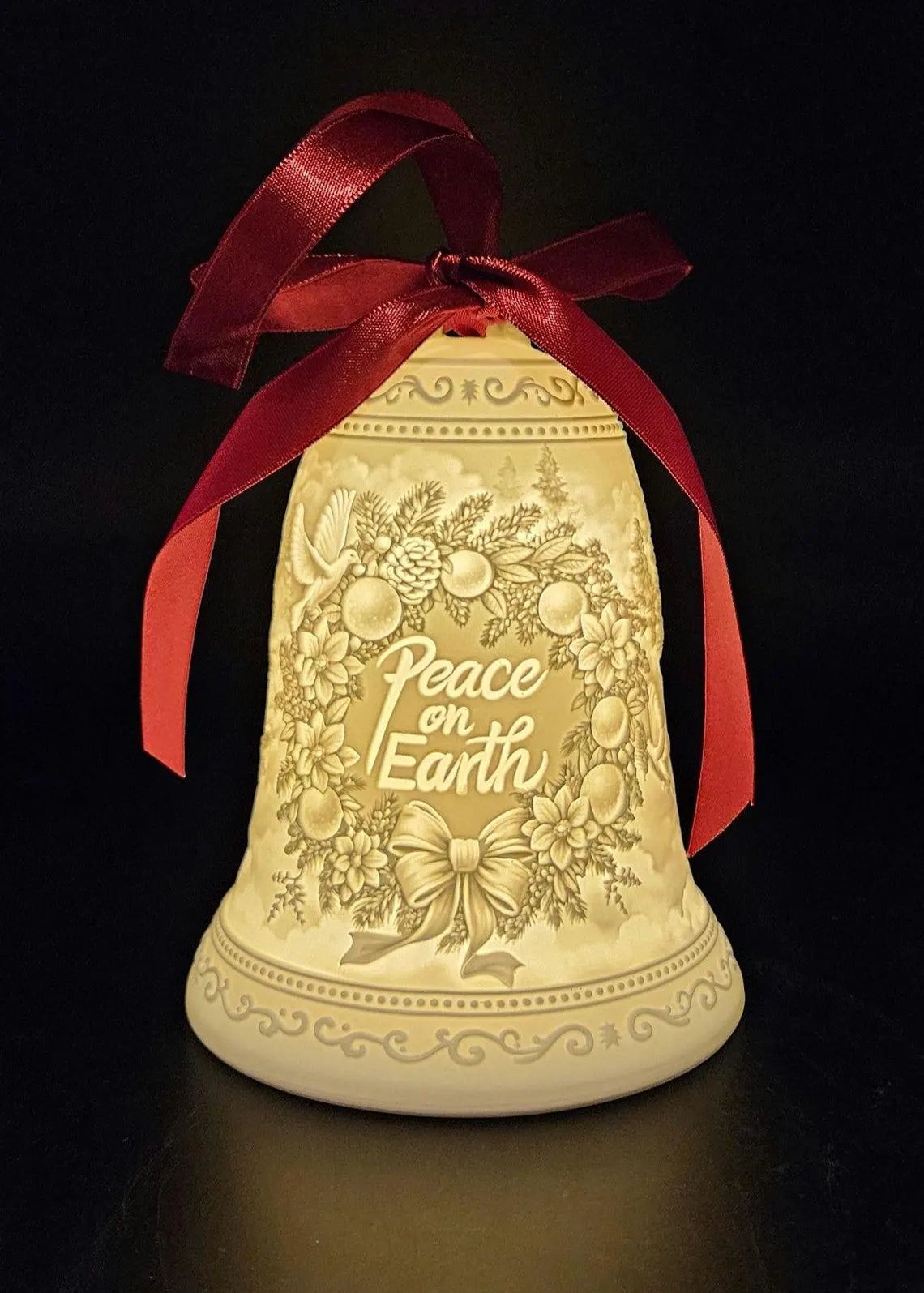 Luumii Lights Christmas Bell Ornaments