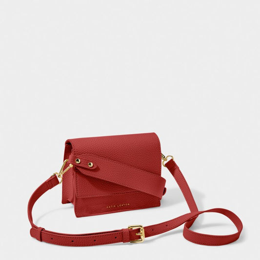 Katie Loxton Orla Mini Crossbody Bag- Garnet Red