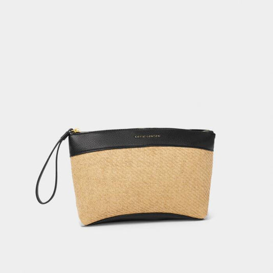 Katie Loxton Riviera Raffia Wristlet Clutch