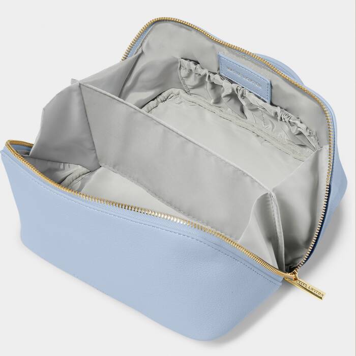 Katie Loxton Medium Make-Up Bag In Blue Aura