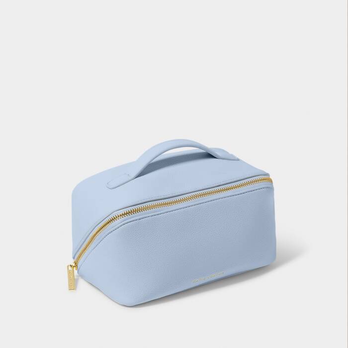 Katie Loxton Medium Make-Up Bag In Blue Aura