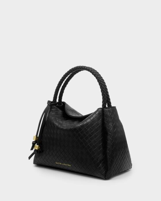Nova Woven Texture Top Handle Bag