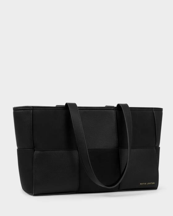 Katie Loxton Taya Hand Woven Suedette Tote Bag
