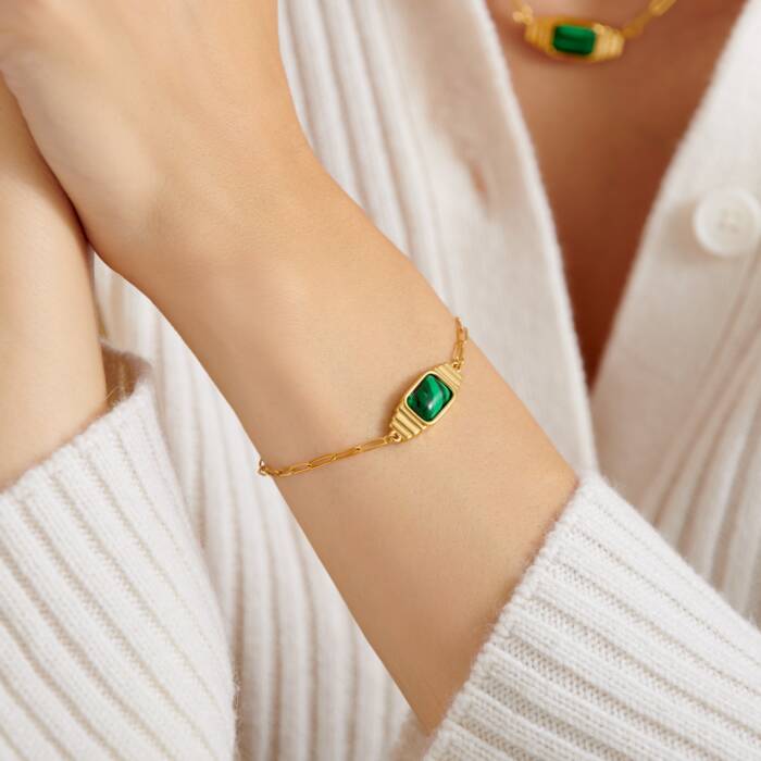 Katie Loxton 'Good Energy' Waterproof Gold Bracelet