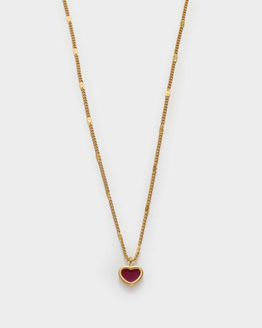 Katie Loxton Rouge Heart Necklace