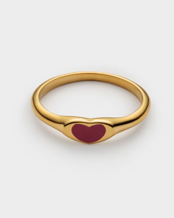 Katie Loxton Rouge Heart Ring