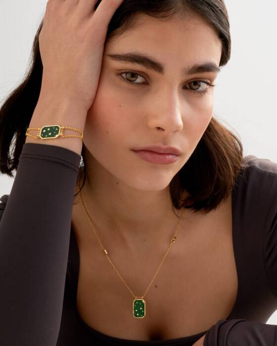 Katie Loxton Elpha Gold Coated Necklace or Bracelet