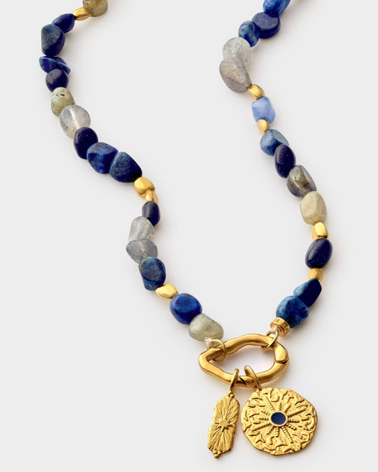Katie Loxton Midnight Solesi Waterproof Gold Necklace