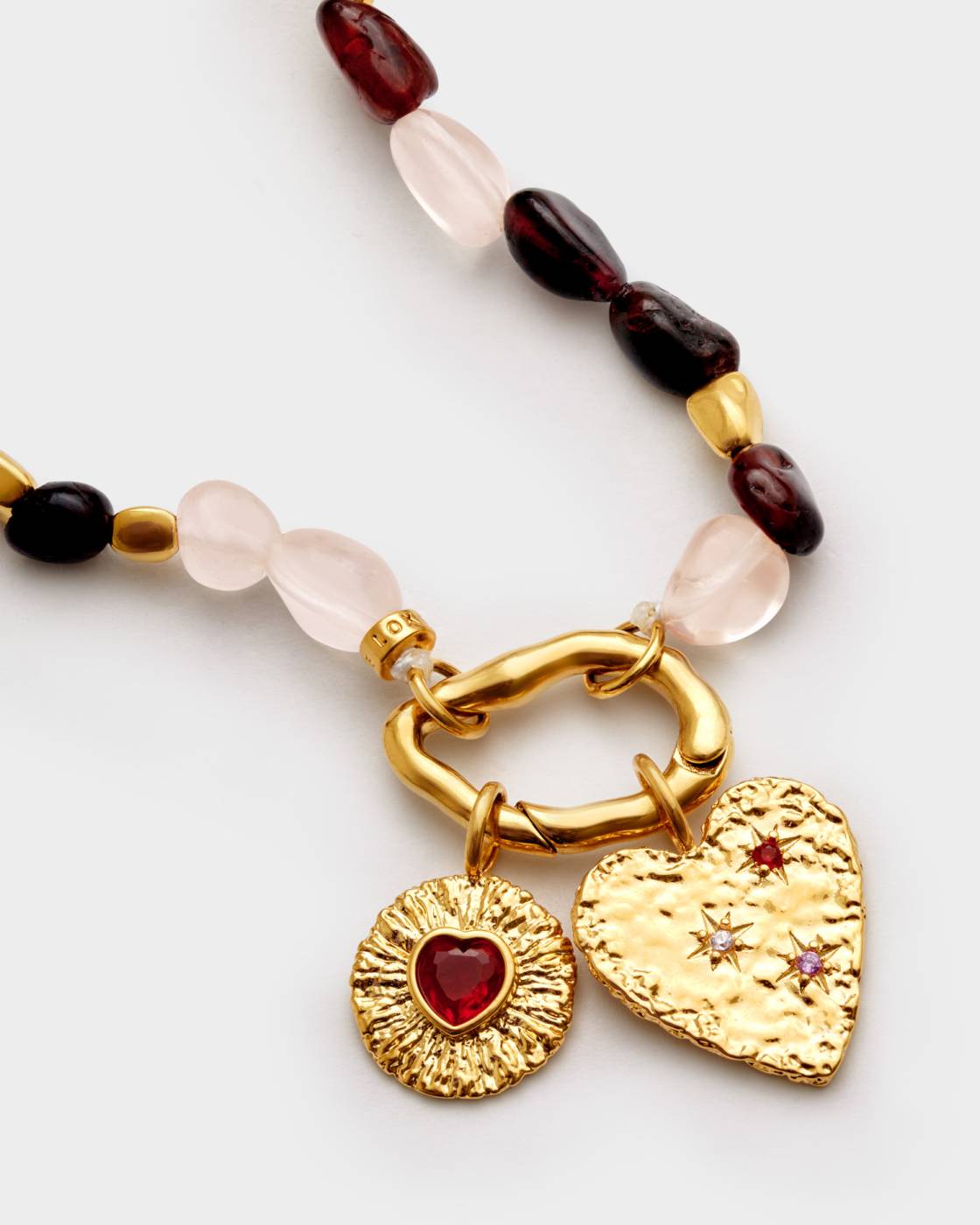 Katie Loxton Cherie Pink Solesi Waterproof Gold Bracelet