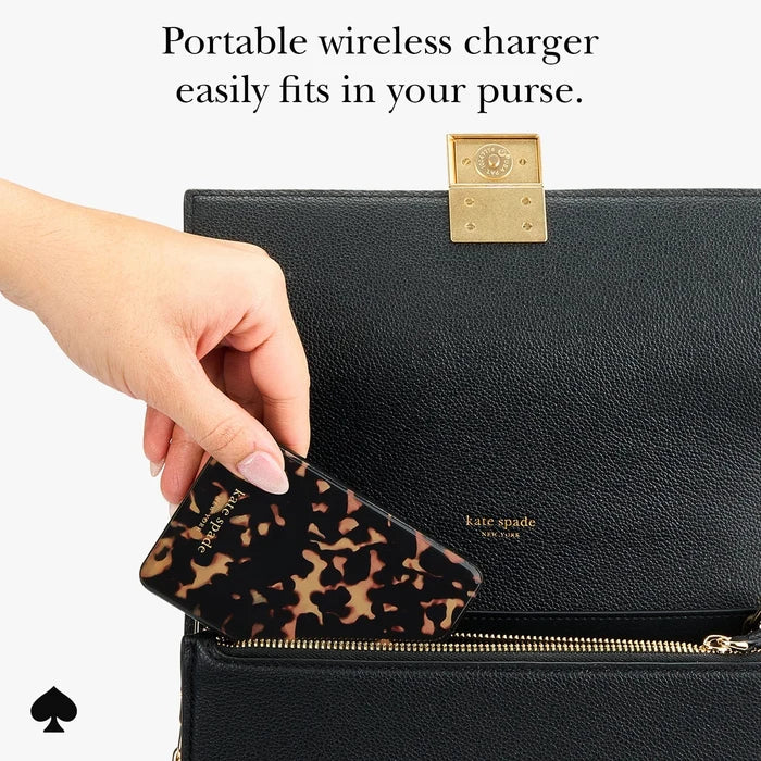 Case Mate Kate Spade New York Tortoise MagSafe Portable Charger
