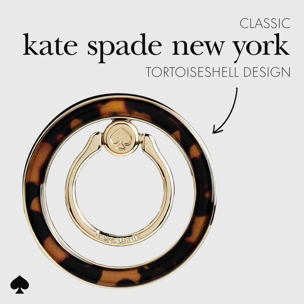 Case Mate Kate Spade New York Tortoiseshell MagSafe Ring Stand
