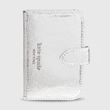Case Mate kate spade Metallic Silver Morgan Wallet