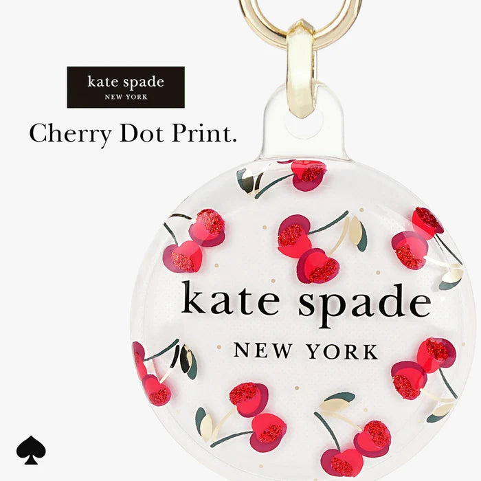Case Mate Kate Spade AirTag Case- Cherry Dot