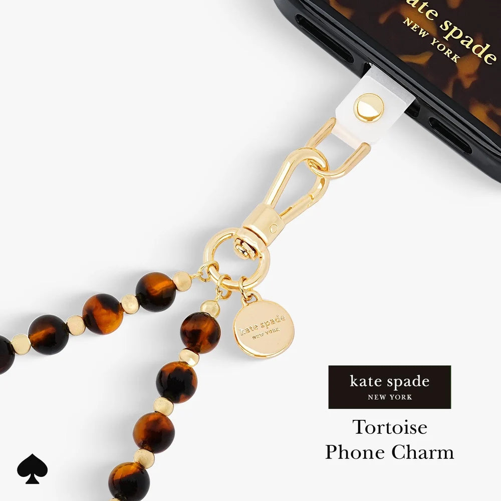 Case Mate Kate Spade New York Tortoise Phone Charm