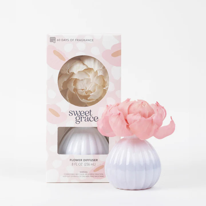 White Sweet Grace Flower Diffuser