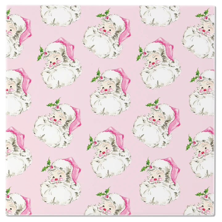 Pink Santa Trivet