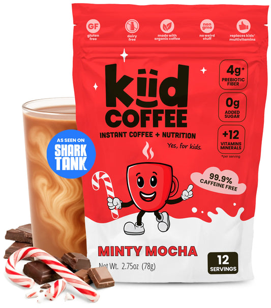 Kiid Coffee Superfood Latte For Kids 12 Servings