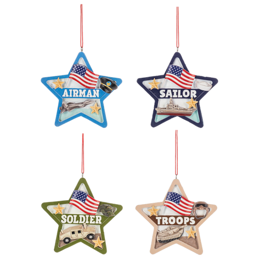 Star Military Ornaments