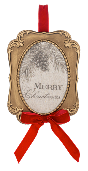 Holiday Message Frame Ornaments