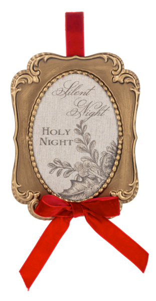 Holiday Message Frame Ornaments