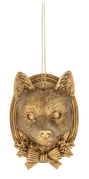 Woodland Animal Bust Ornaments