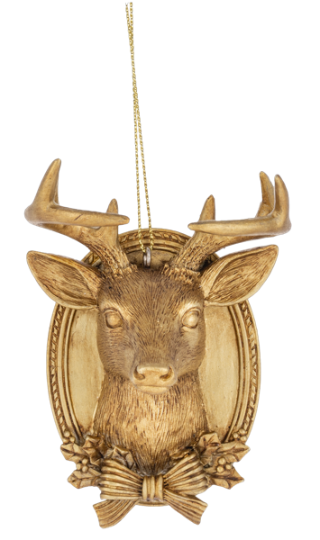 Woodland Animal Bust Ornaments