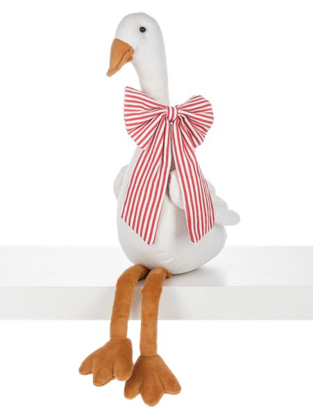 Christmas Goose Shelf Sitter