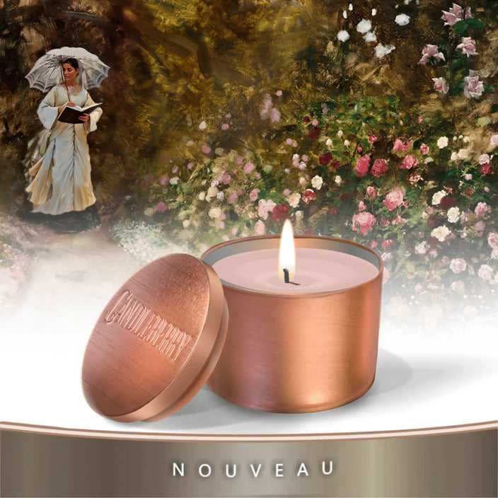 The Candleberry Company Nouveau 4oz Travel Tin Candle