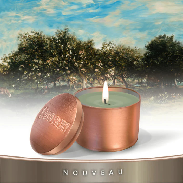 The Candleberry Company Nouveau 4oz Travel Tin Candle