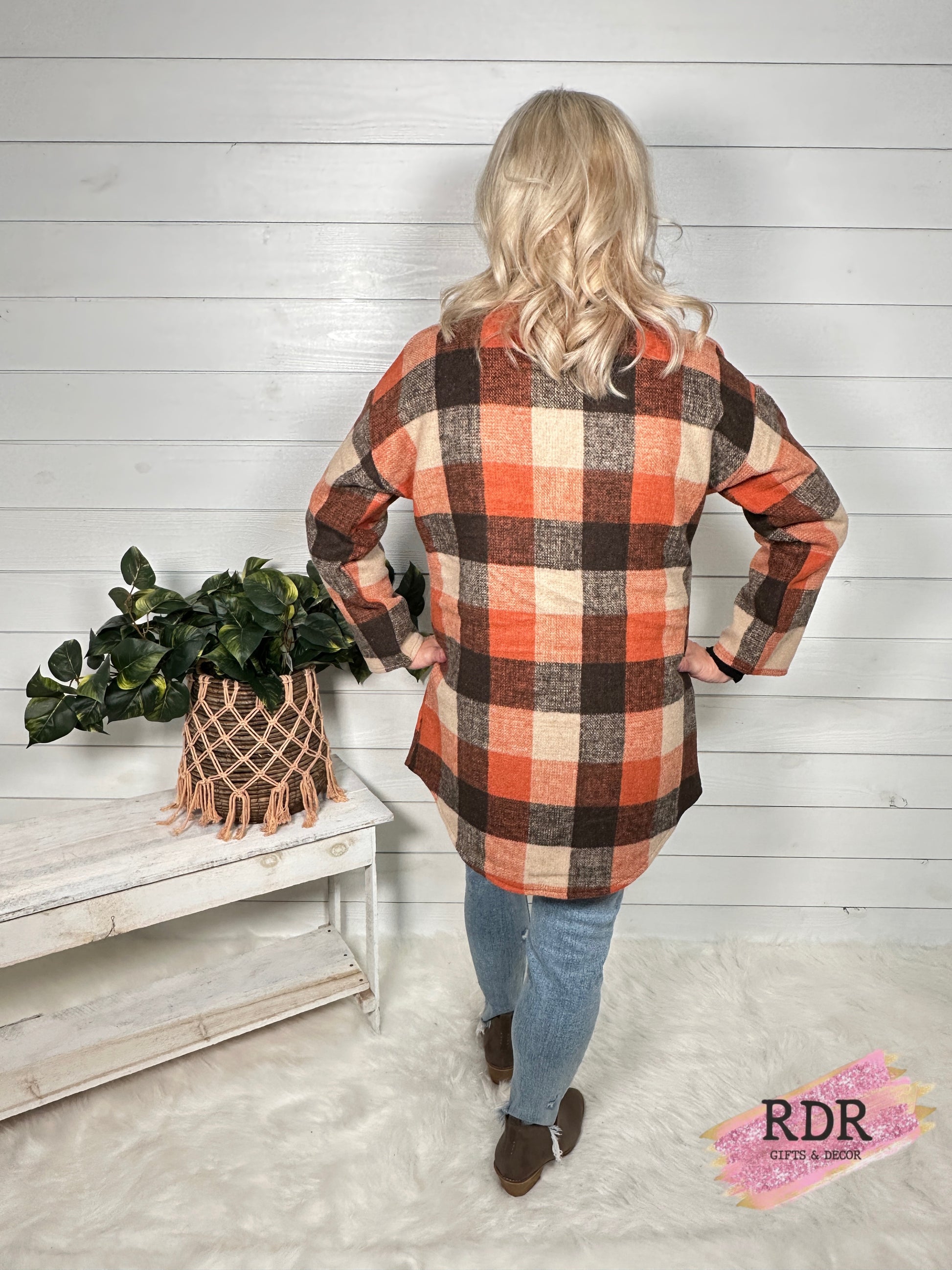 Candiance Shacket with Side Pocket