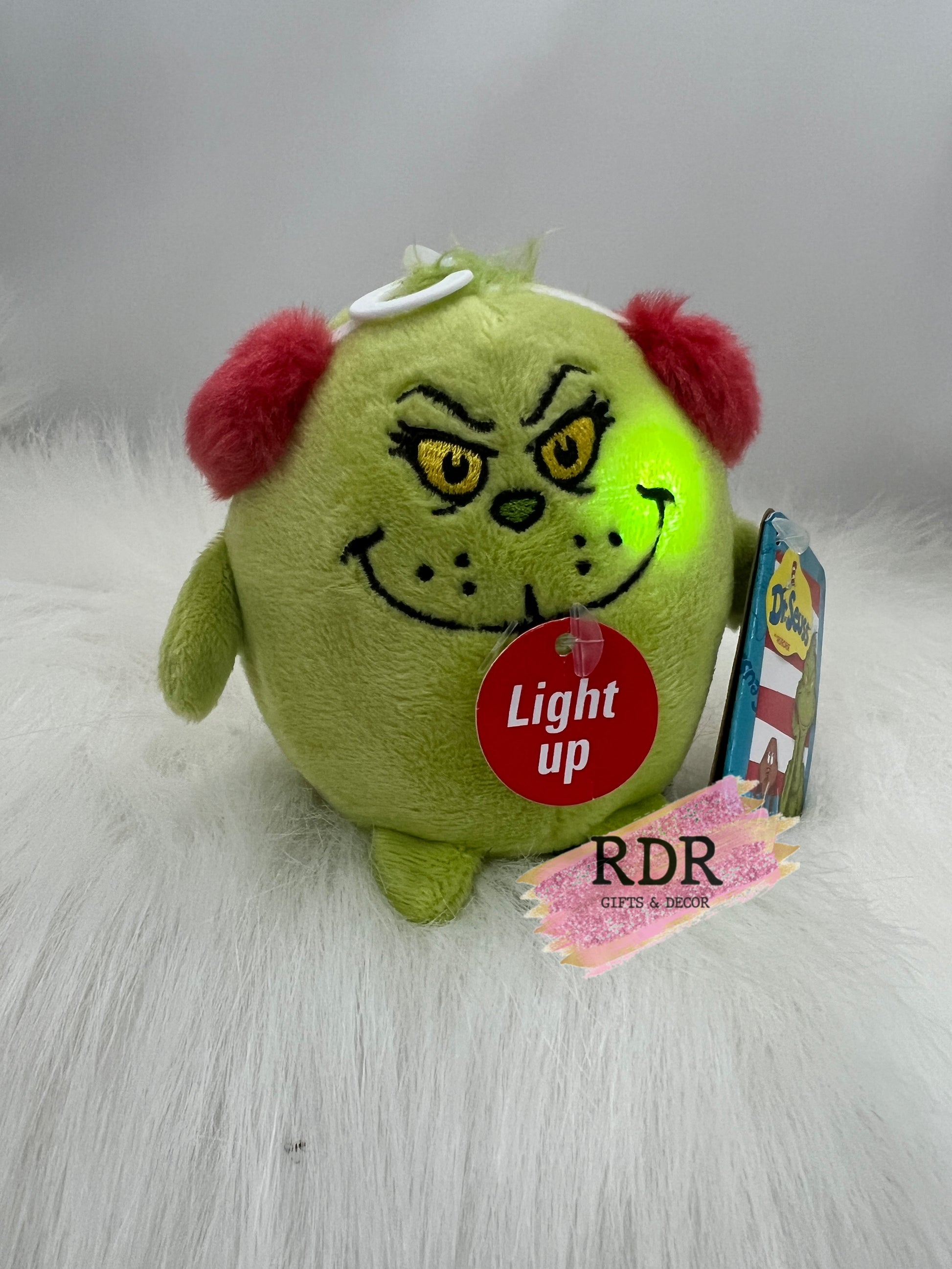 Dr. Seuss Max or Grinch Light up Plush