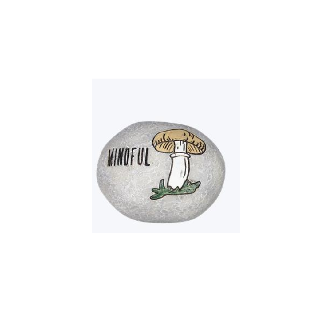 Resin Message Mushroom Rock