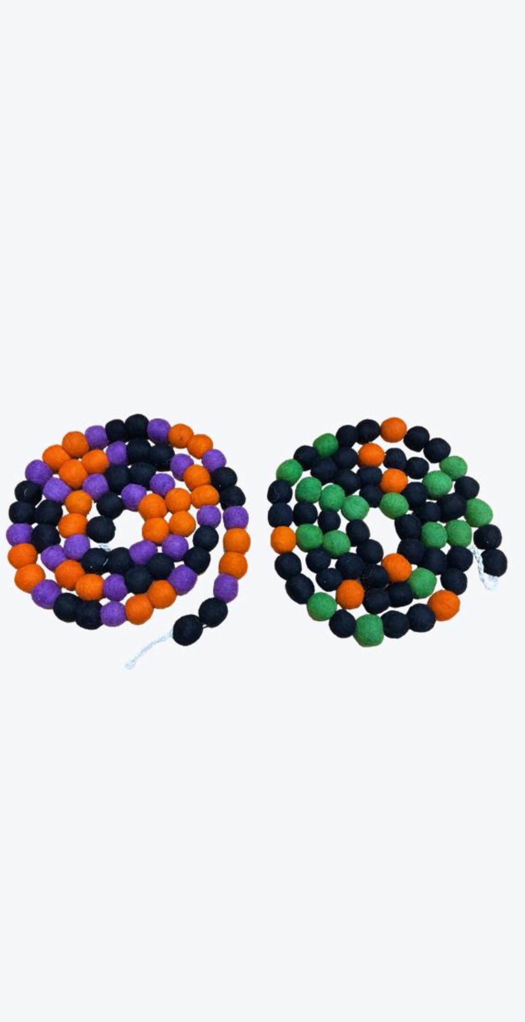 Monster Mash Wool Pom Pom Garland