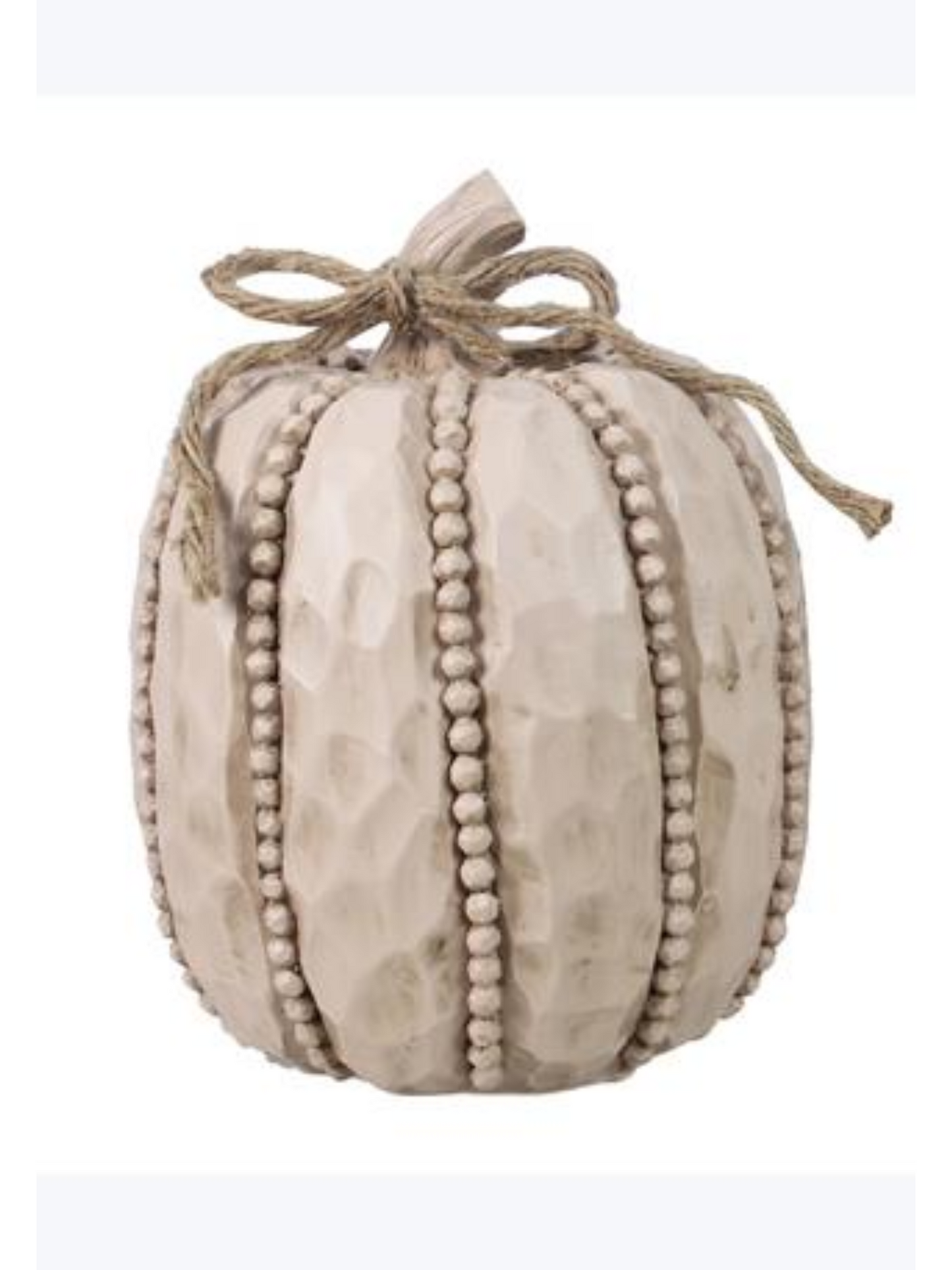 Resin Boho Pumpkin Decor