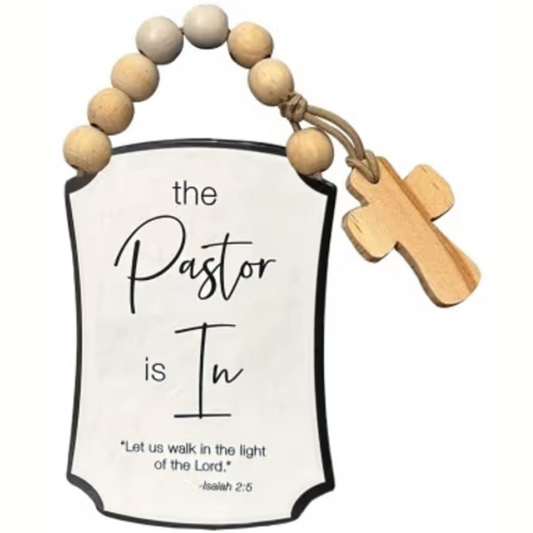 Pastor In/Out Door Knob Hanger