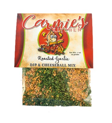 Carmie's Kitchen Roasted Garlic Dip & Cheeseball Mix