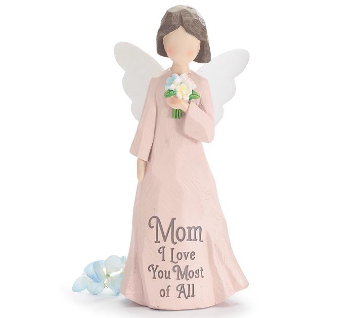 Message Angel Resin Sculpture