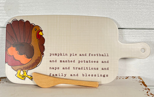 Thanksgiving Melamine Board Set