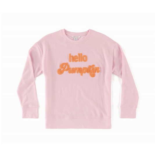 Shiraleah Blush Hello Pumpkin Sweatshirt