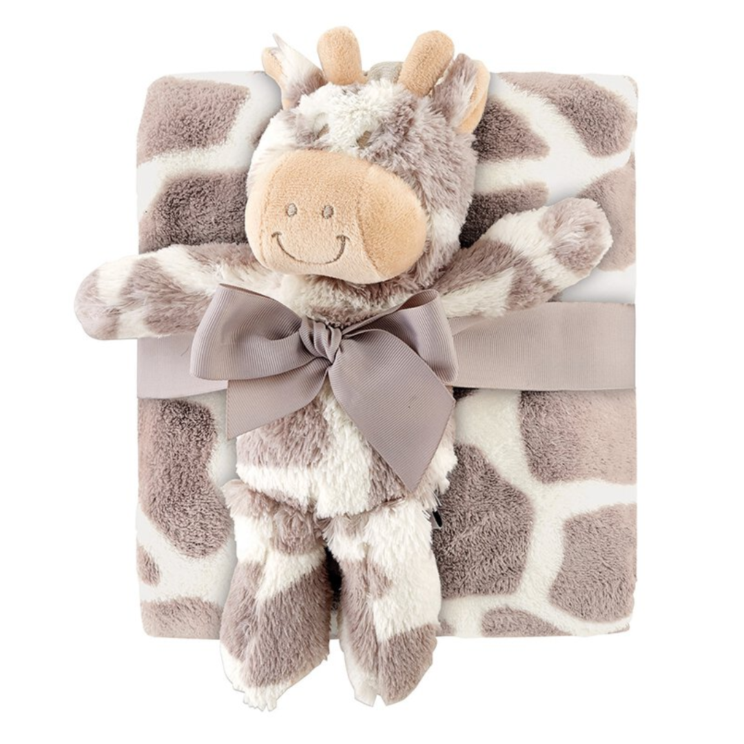 Baby Blanket And Stuffed Toy Set