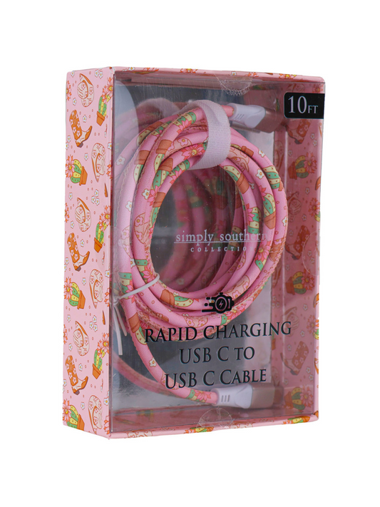 Simply Southern iPhone Charging Cables