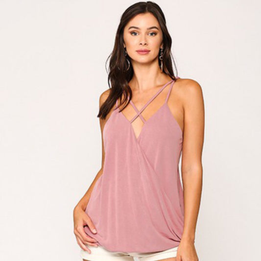 Dusty Rose Hi Lo Cami