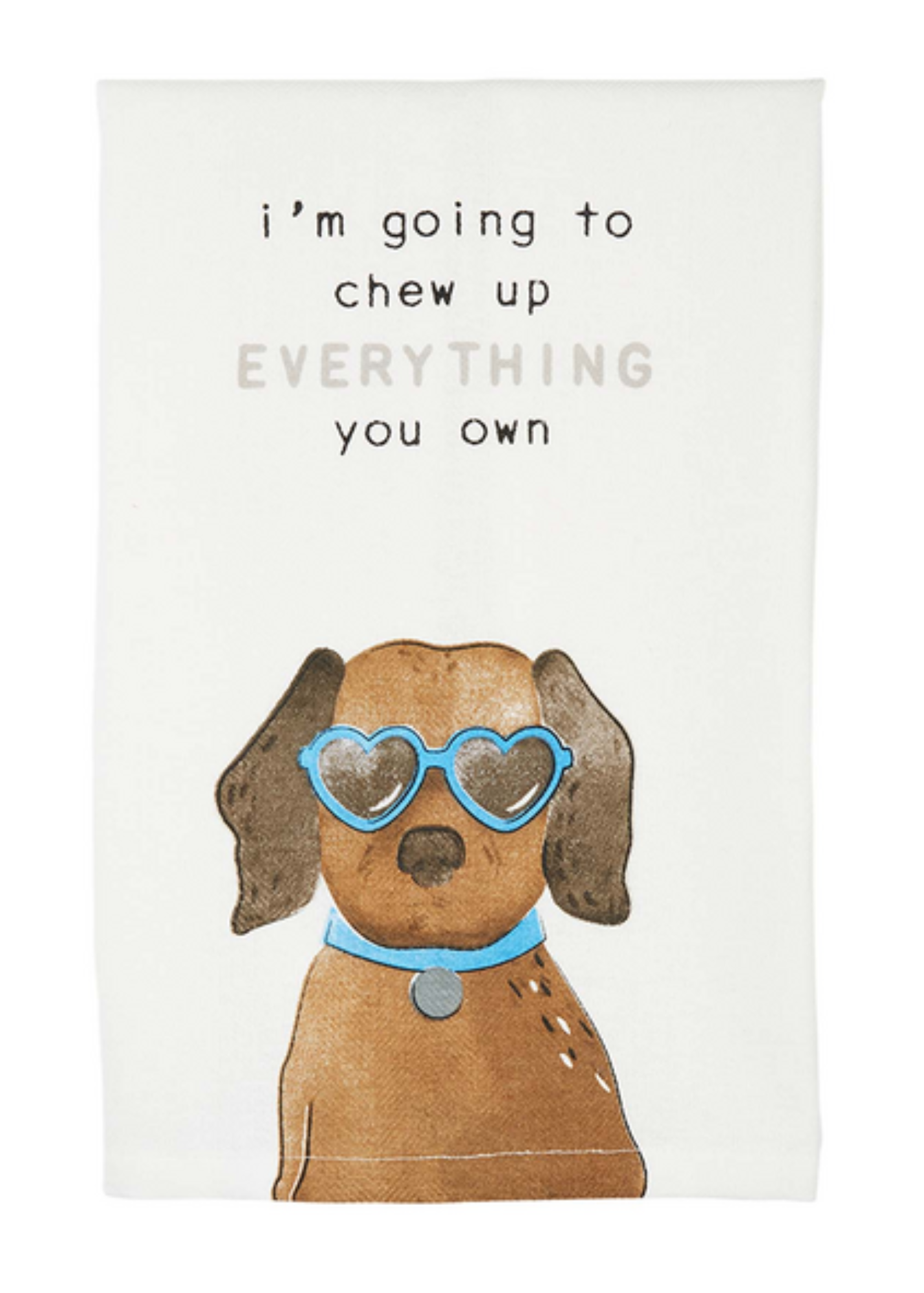 Mud Pie Dog Hand Towel