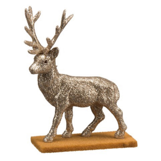 Small Standing Deer Champagne