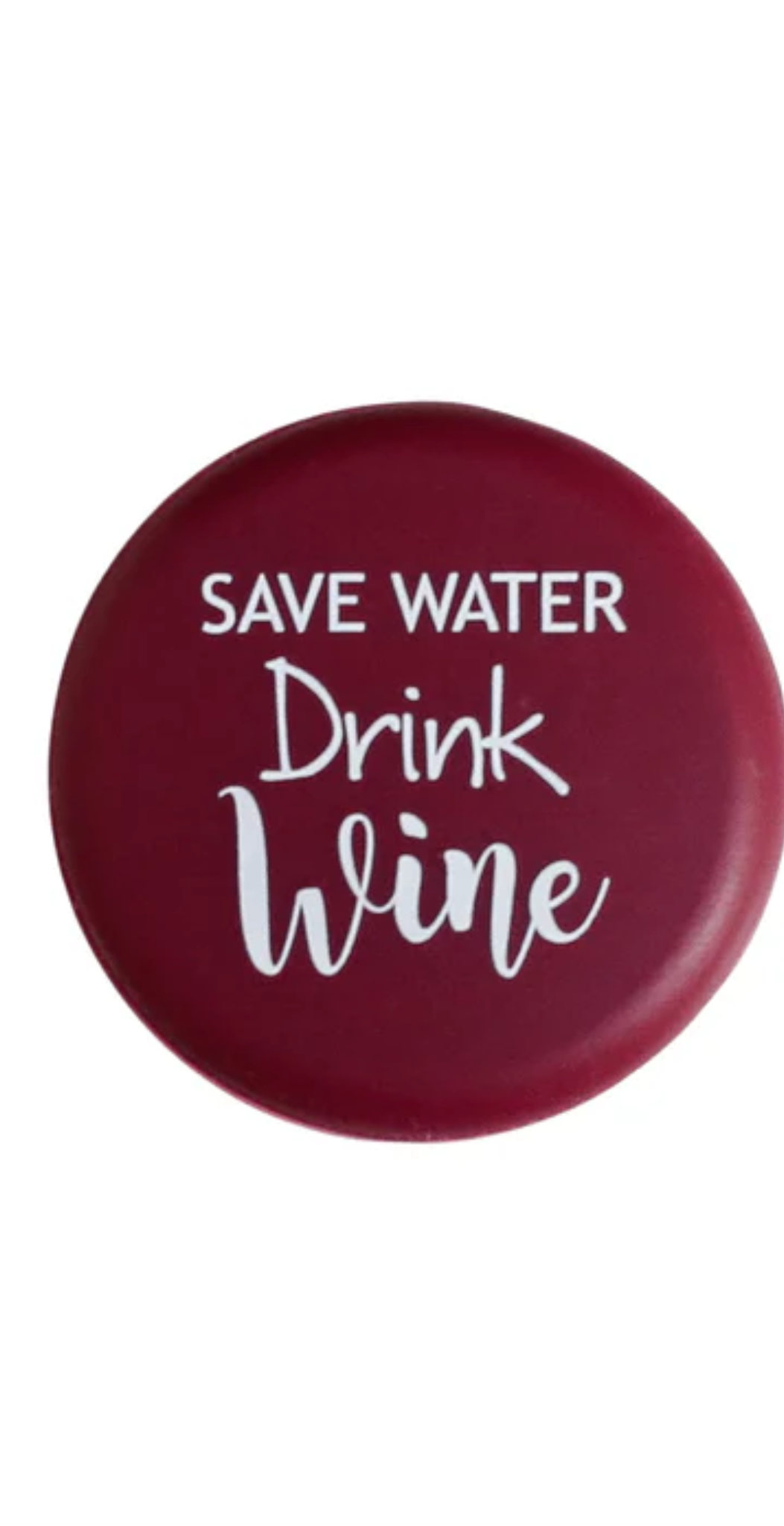 Wine Bottle Stopper Cap New Capabunga Black Trailer Full of Wine