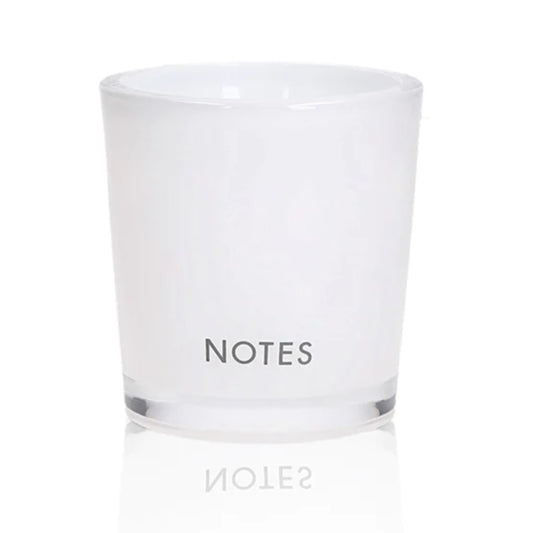 Notes Starter Glass Candle