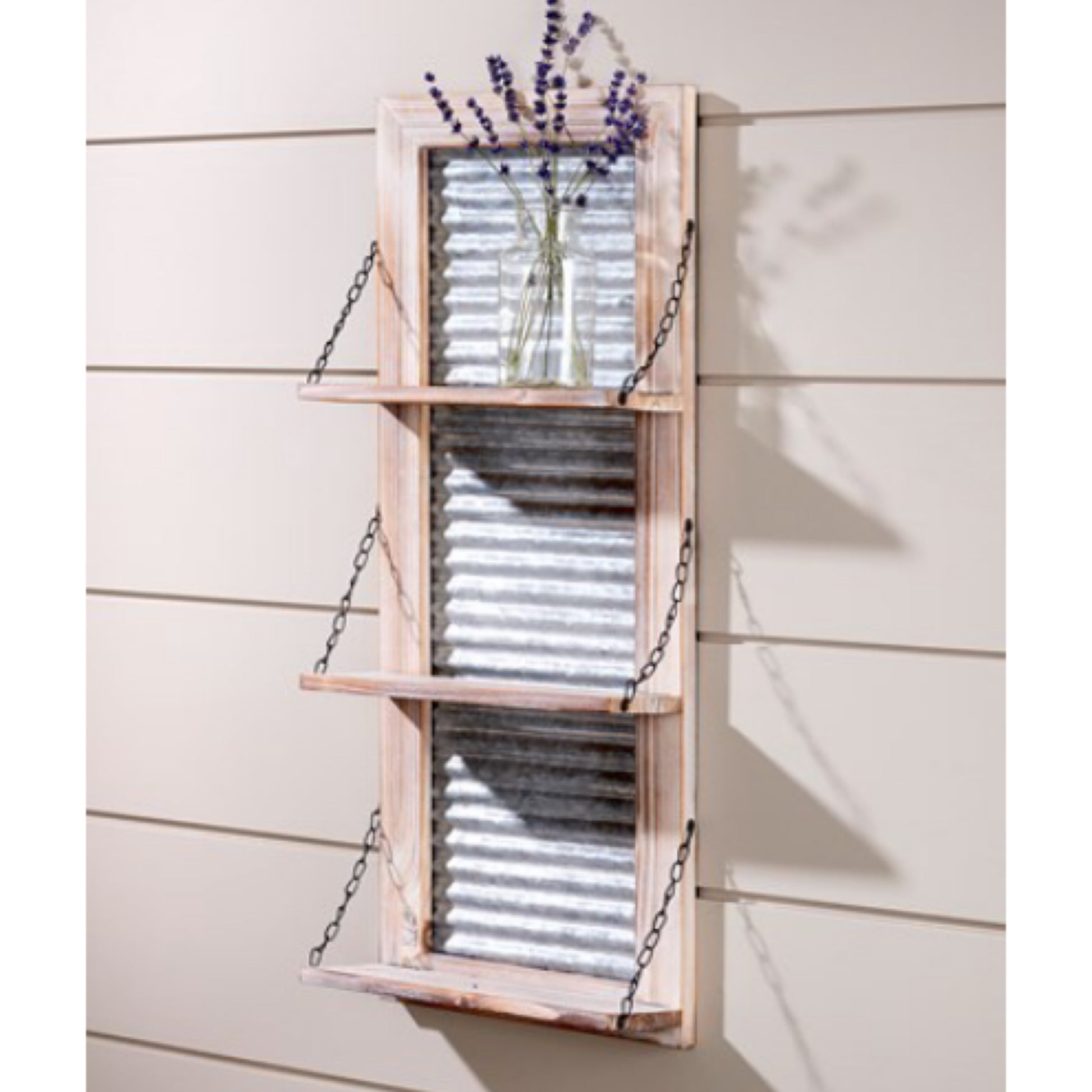 Washboard Wall Shelf
